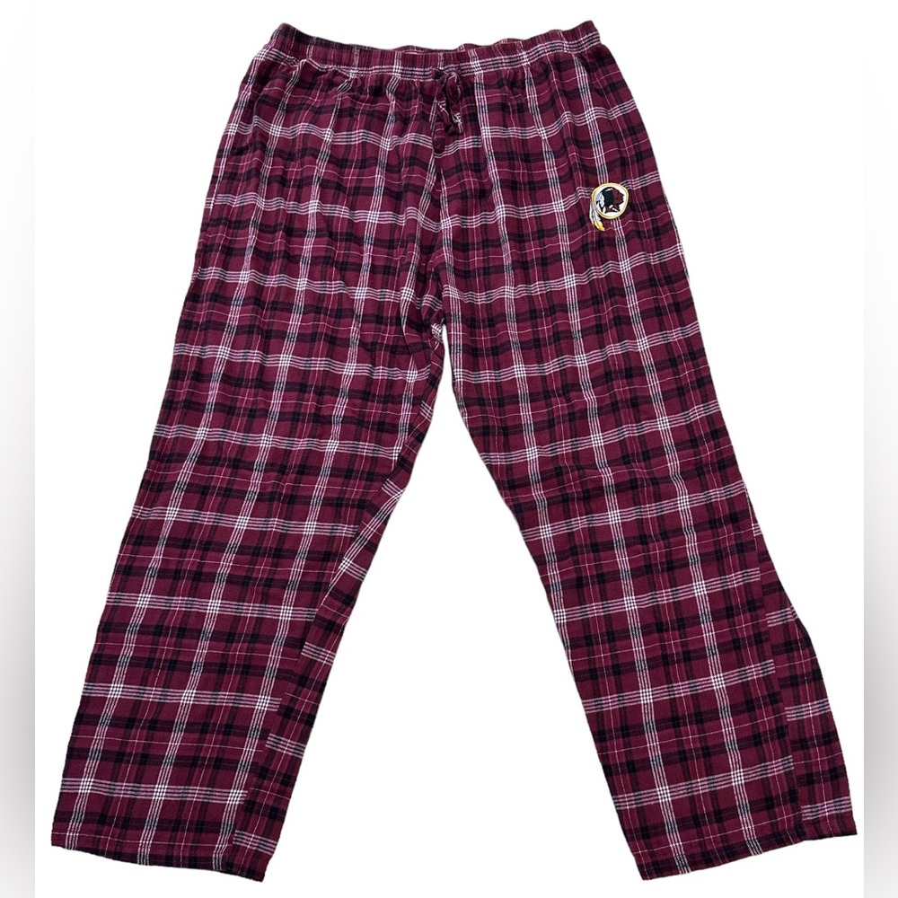 (SOLD) NFL Team Apparel Men’s Florida State Seminoles Red Plaid Sweatpants XXL